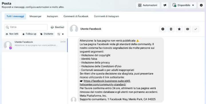attenzione-la-tua-pagina-non-verra-pubblicata-la-tua-pagina-facebook-viola-gli-standard-della-community-comp